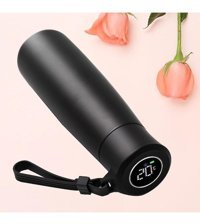 Alibee Akıllı Paslanmaz Çelik 0.45 lt Outdoor Termos Siyah