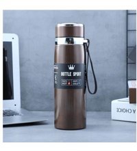 Xcj Paslanmaz Çelik 600 ml Outdoor Termos Kahverengi