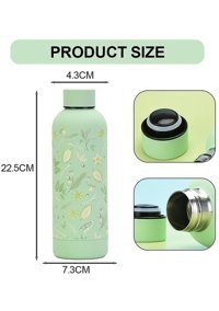 Alibee Üç Boyutlu Paslanmaz Çelik 0.5 lt Outdoor Termos Yeşil