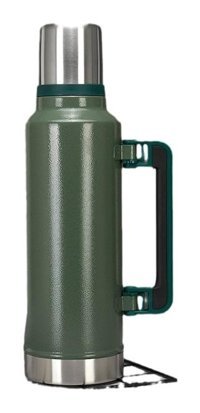 Jzcat Vakumlu Paslanmaz Çelik 1.9 lt Outdoor Termos Yeşil
