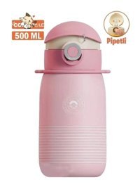 Vagonlife Cocosmile Çelik 0.5 lt Outdoor Termos Pembe