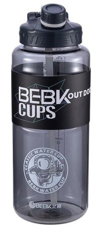 Xcj Paslanmaz Çelik 1.5 lt Outdoor Termos Siyah
