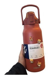 Hyt Dış Mekan Paslanmaz Çelik 1.3 lt Outdoor Termos Kırmızı