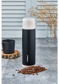 Cooker Ckr2022 Çelik 0.75 lt Outdoor Termos Siyah