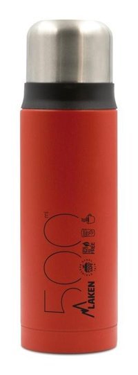 Laken Lk1850R Paslanmaz Çelik 0.5 lt Outdoor Termos Kırmızı