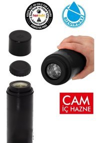 Herevin Paslanmaz Çelik 0.41 lt Outdoor Termos Kahverengi
