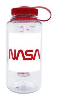 Nalgene Wide Mount Nasa Plastik 1 lt Outdoor Termos Şeffaf