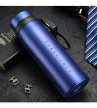 Alibee Classic Mug Paslanmaz Çelik 1.2 lt Outdoor Termos Mavi