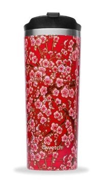 Qwetch Qm6071 Paslanmaz Çelik 470 ml Outdoor Termos Kırmızı
