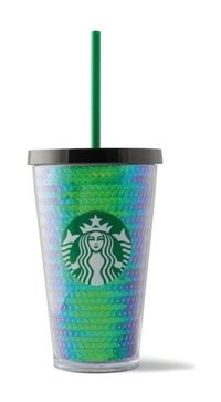 Starbucks Pullu Plastik 0.47 lt Outdoor Termos Siyah