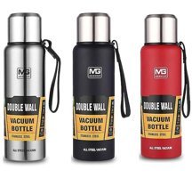 Alibee Double Wall Paslanmaz Çelik 1.5 lt Outdoor Termos Siyah