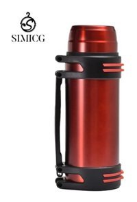 Simicg Paslanmaz Çelik Outdoor Termos Kırmızı
