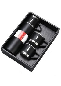 Xcj Portatif Paslanmaz Çelik 0.5 lt Outdoor Termos Siyah