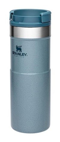 Stanley Klasik Neverleak Paslanmaz Çelik 0.47 lt Outdoor Termos Mavi