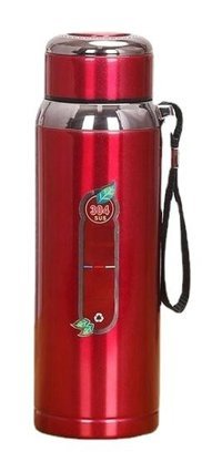 Hyt Vacuum Paslanmaz Çelik 1 lt Outdoor Termos Kırmızı