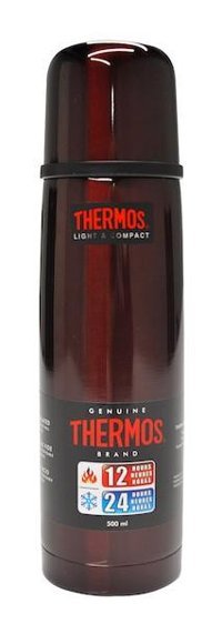 Thermos Paslanmaz Çelik 0.5 lt Outdoor Termos Kırmızı