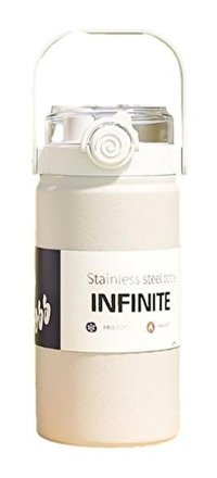 Happyplanet Xiaoqityh Paslanmaz Çelik 1 lt Outdoor Termos Beyaz