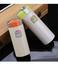 Alibee Portable Paslanmaz Çelik 0.23 lt Outdoor Termos Beyaz