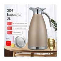 Hyt Yalıtımlı Paslanmaz Çelik 0.8 lt Outdoor Termos Kahverengi