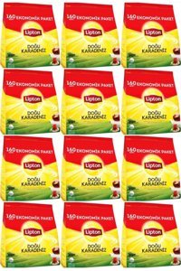 Lipton Karadeniz Organik Bergamot Demlik Poşet Çay 12x160 gr