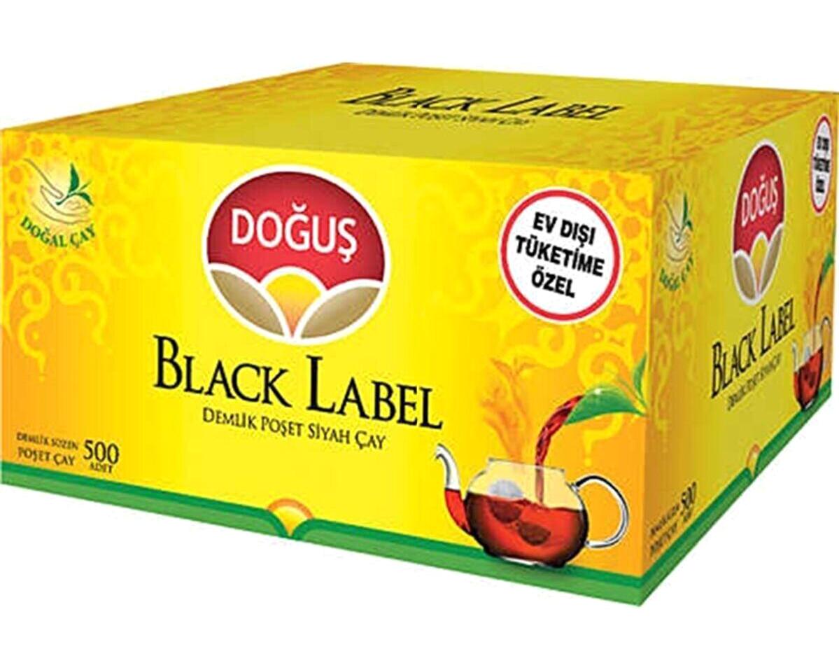 Doğuş Black Label Filiz Demlik Poşet Çay 500x3.2 gr