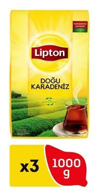 Lipton Doğu Karadeniz Yaprak Dökme Çay 3x1 kg