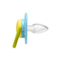 Wee Baby 6-18 Ay Delikli Ortodontik Damaklı Silikon Emzik Çok Renkli