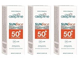 Cıre Aseptıne Aseptine 50 Faktör Tüm Ciltler İçin Nemlendirici Suya Dayanıklı Yüz Güneş Kremi 50 ml
