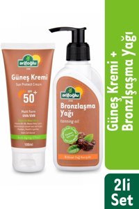 Arifoğlu 50 Faktör Tüm Ciltler İçin Nemlendirici Suya Dayanıklı Yüz Güneş Kremi 100 ml