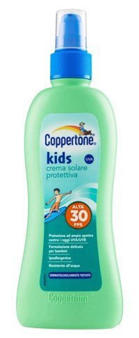Coppertone 30 Faktör İçin Nemlendirici Suya Dayanıklı Yüz ve Vücut Güneş Kremi 200 ml