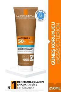La Roche Posay Anthelios 50 Faktör İçin Nemlendirici Yüz ve Vücut Güneş Kremi 250 ml