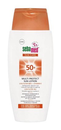 Sebamed 50 Faktör Tüm Ciltler İçin Nemlendirici Suya Dayanıklı Yüz Güneş Losyonu 150 ml