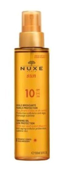 Nuxe 10 Faktör Tüm Ciltler İçin Nemlendirici Suya Dayanıklı Yüz ve Vücut Güneş Kremi 150 ml