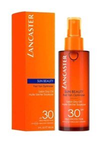 Lancaster Sun Beauty 30 Faktör İçin Nemlendirici Yağsız Suya Dayanıklı Yüz ve Vücut Güneş Kremi 15 ml