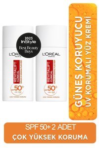 L'oréal Paris Revitalift Clinical 50 Faktör Tüm Ciltler İçin Leke Karşıtı Nemlendirici Suya Dayanıklı Yüz Güneş Kremi 50 ml