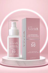 La Mia Verita Renkli 50 Faktör İçin Leke Karşıtı Nemlendirici Yaşlanma Karşıtı Suya Dayanıklı Yüz Güneş Kremi 50 ml