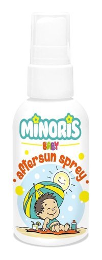 Minoris Baby Kuru Ciltler İçin Nemlendirici Suya Dayanıklı Yüz Güneş Kremi 100 ml