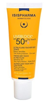Isıspharma Uveblock Dry Touch 50 Faktör Tüm Ciltler İçin Nemlendirici Suya Dayanıklı Yüz Güneş Kremi 40 ml