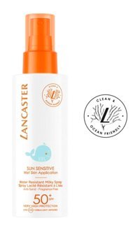 Lancaster Sun Sensitive 50 Faktör İçin Nemlendirici Suya Dayanıklı Yüz ve Vücut Güneş Kremi 150 ml