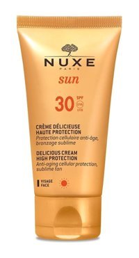 Nuxe 30 Faktör İçin Nemlendirici Suya Dayanıklı Yüz ve Vücut Güneş Kremi 50 ml