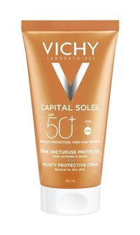 Vichy 50 Faktör İçin Nemlendirici Yağsız Suya Dayanıklı Yüz ve Vücut Güneş Kremi 50 ml