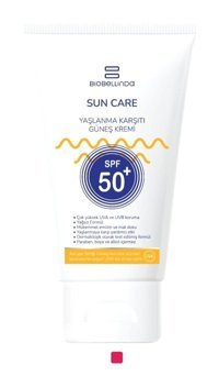 Biobellinda Biobellinda 50 Faktör Tüm Ciltler İçin Nemlendirici Suya Dayanıklı Yüz Güneş Kremi 50 ml