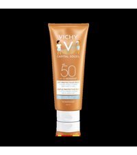 Vichy 50 Faktör İçin Nemlendirici Yağsız Suya Dayanıklı Yüz ve Vücut Güneş Sütü 300 ml