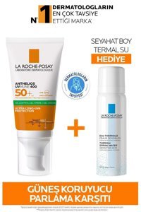 La Roche Posay Anthelios Oil Control Fluid 50 Faktör Yağlı Ciltler İçin Nemlendirici Aydınlatıcı Suya Dayanıklı Yüz Güneş Kremi 50 ml