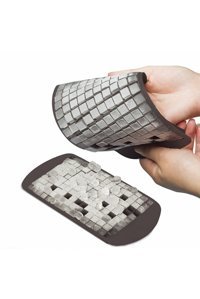 Ata Home Kare Şekilli Silikon Mini Renkli Buz Kalıbı