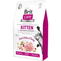 Brit Care Tahılsız Tavuk Aromalı Yavru Kuru Kedi Maması 2 kg