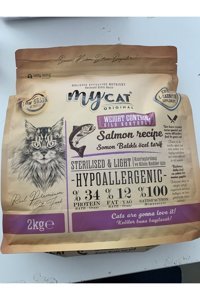 My Cat Somonlu Kısırlaştırılmış Yetişkin Kuru Kedi Maması 2 kg