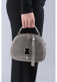 Kriste Bell Kadın El Çantası 26668 Pewter