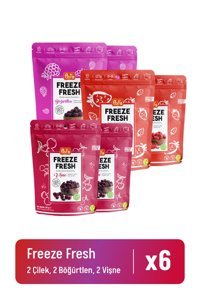 Pol's Şekersiz Çekirdeksiz Karışık Kuru Meyve 6x25 gr