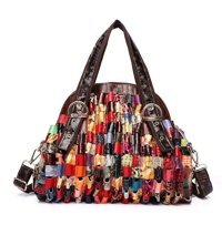 Tcherchi Trendy Dikişli Tote Kadın El Çantası
